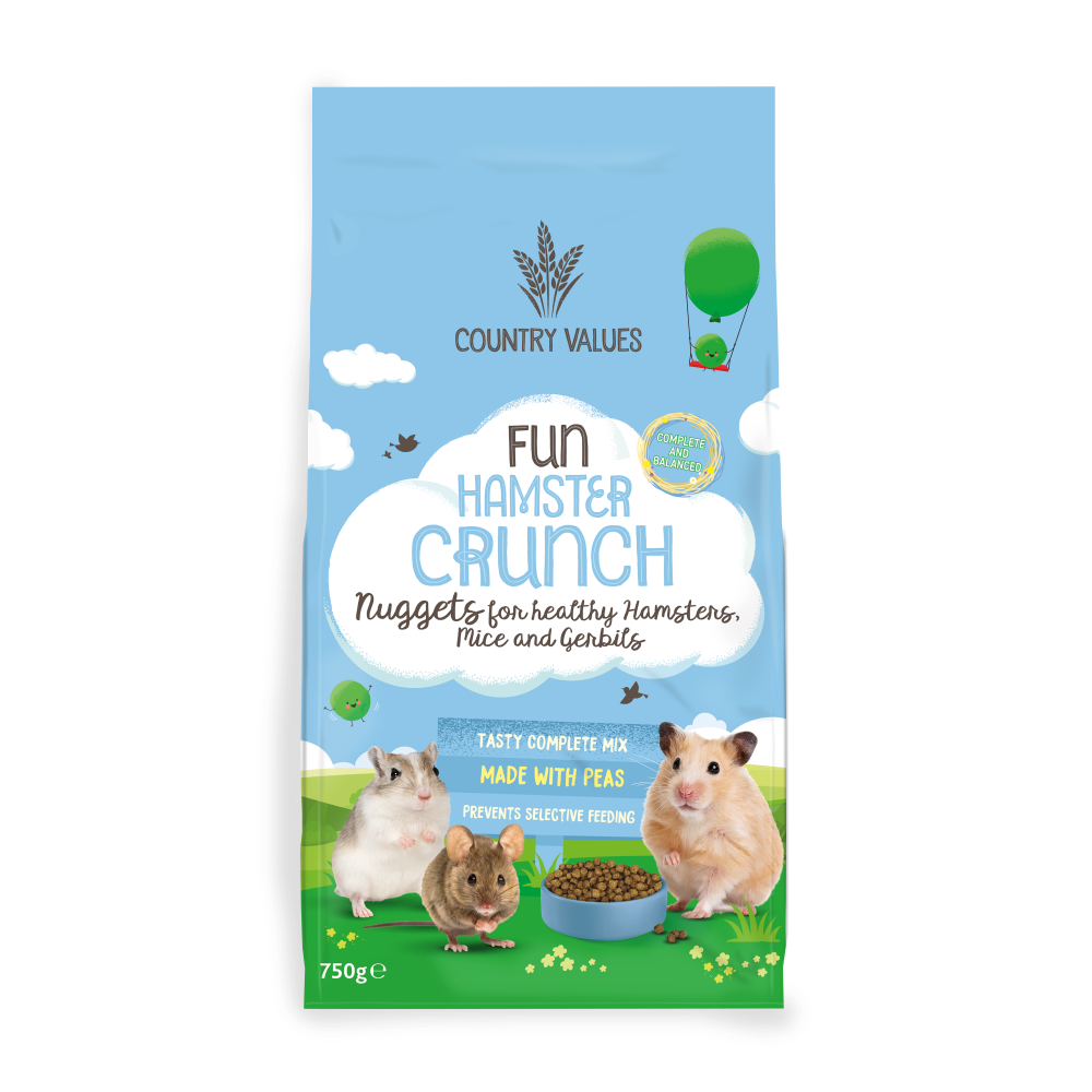 fun-hamster Country Value Hamster Crunch 750g - Image 1