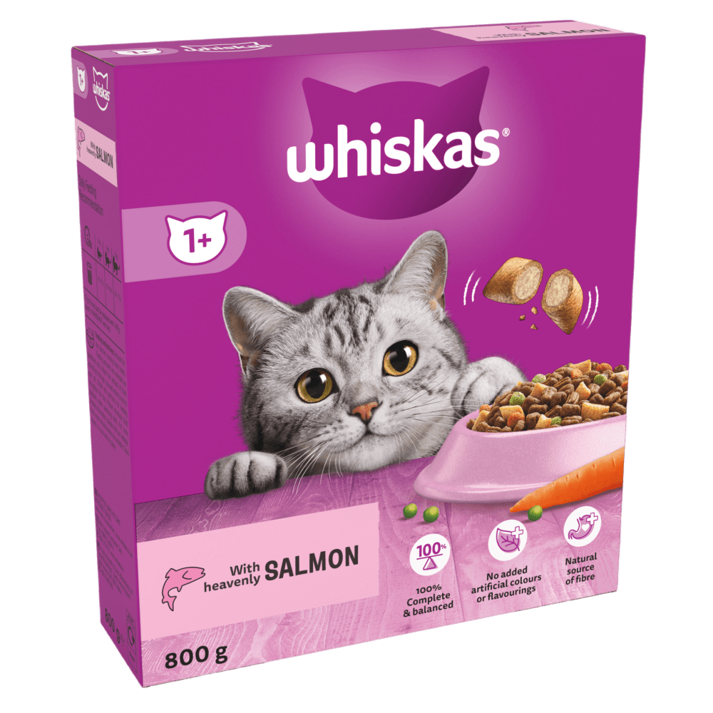 g5elompfbtkoxmd9aw65 Whiskas Adult with Salmon 800g - Image 1
