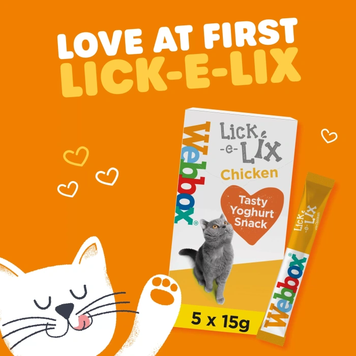 Webbox Cat Lick-E-Lix 75g - Chicken Main Image