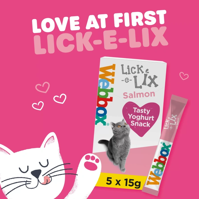 Webbox Cat Lick-E-Lix 75g - Salmon Main Image