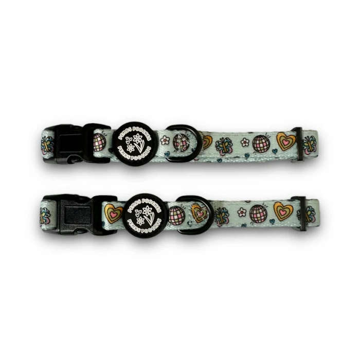 Pembs Pooches Collar - Retro Pup Main Image