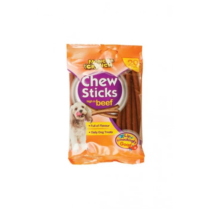 Munch & Crunch Chew Sticks with Beef 20pk Main Image