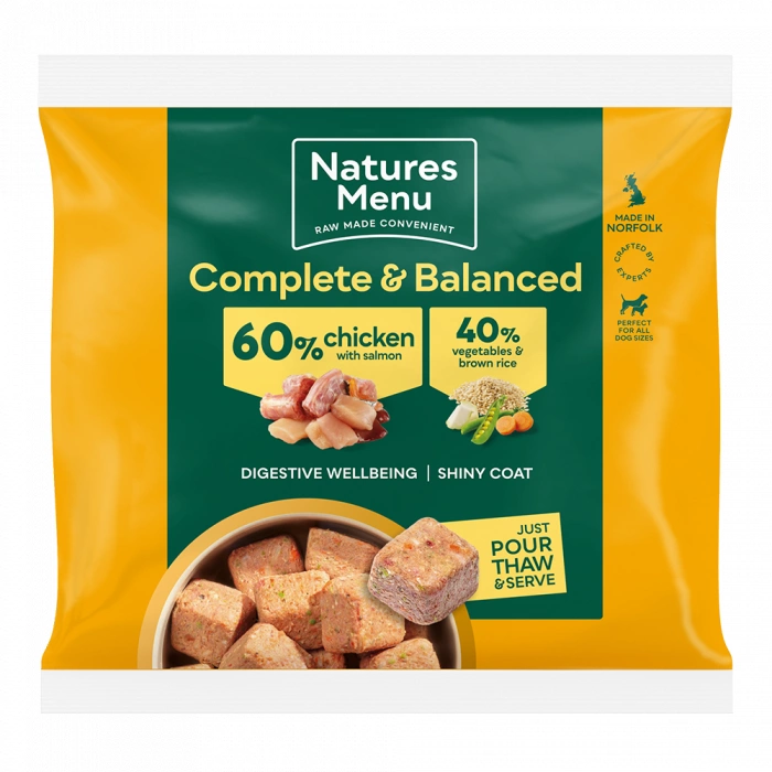 Natures Menu Nuggets 1kg - Chicken with Salmon 60/40 Main Image