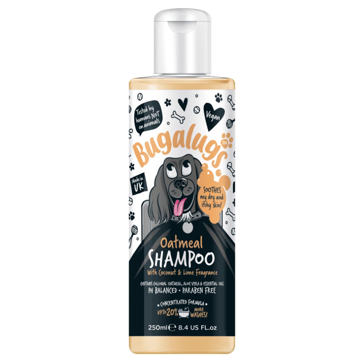 Bugalugs - Oatmeal Dog Shampoo 250ml Main Image