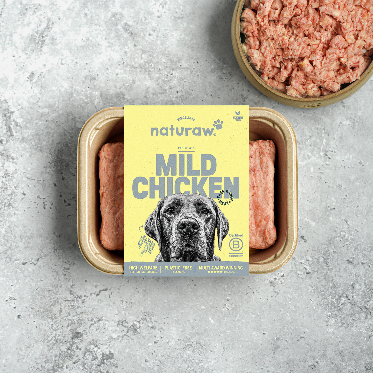 original_mildchicken-1536x1536 Naturaw 500g - Mild Free Range Chicken - Image 1