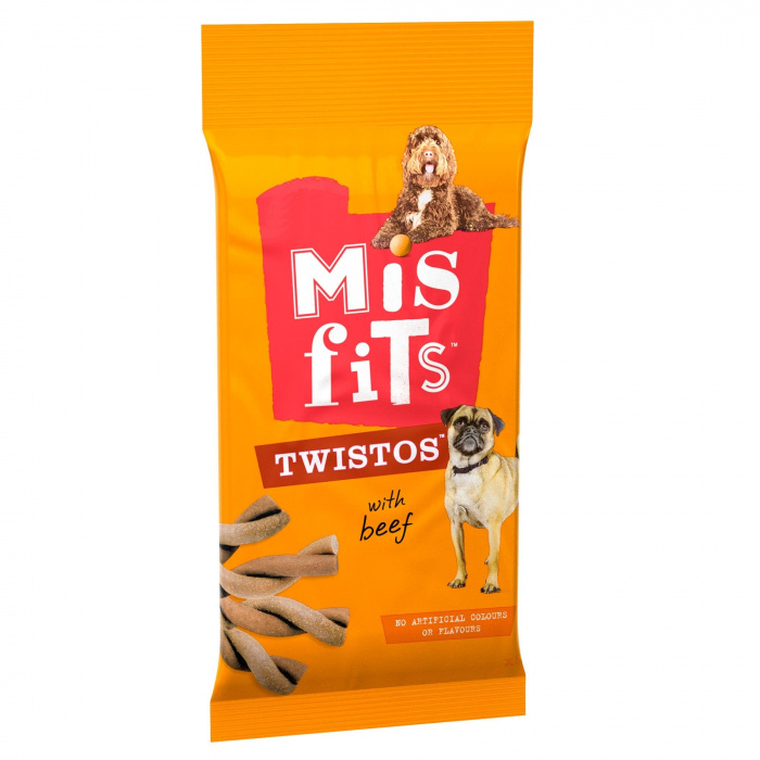 Pedigree Misfits Twistos Beef 105g Main Image