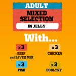 Pedigree Adult Mixed Selection In Jelly 12 x 100g - Image 6