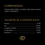 Sheba Fillets Adult 60g - Chicken with Tuna - Image 3