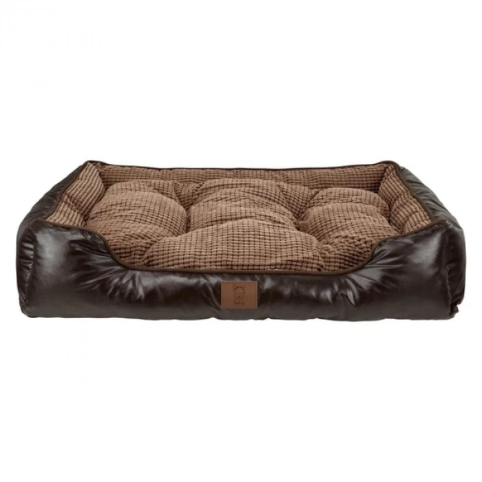 Tuscan Faux Leather Dog Bed Main Image