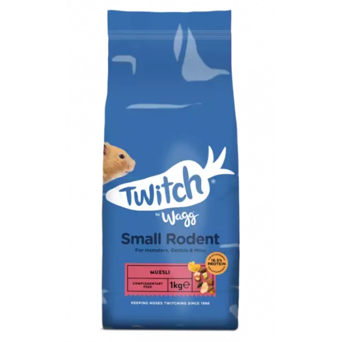 Wagg Twitch - Small Rodent Muesli 1kg Main Image