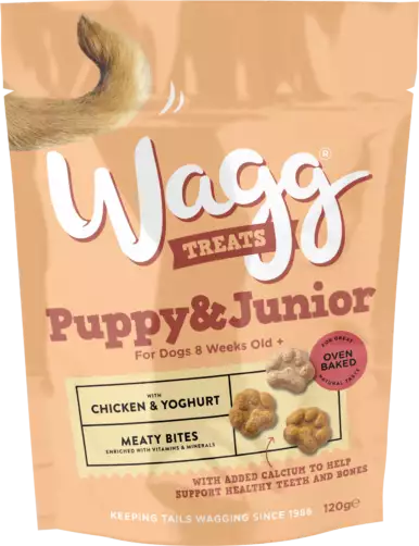 wagg_puppy_treats Wagg Dog Treats - Puppy 120g - Image 1