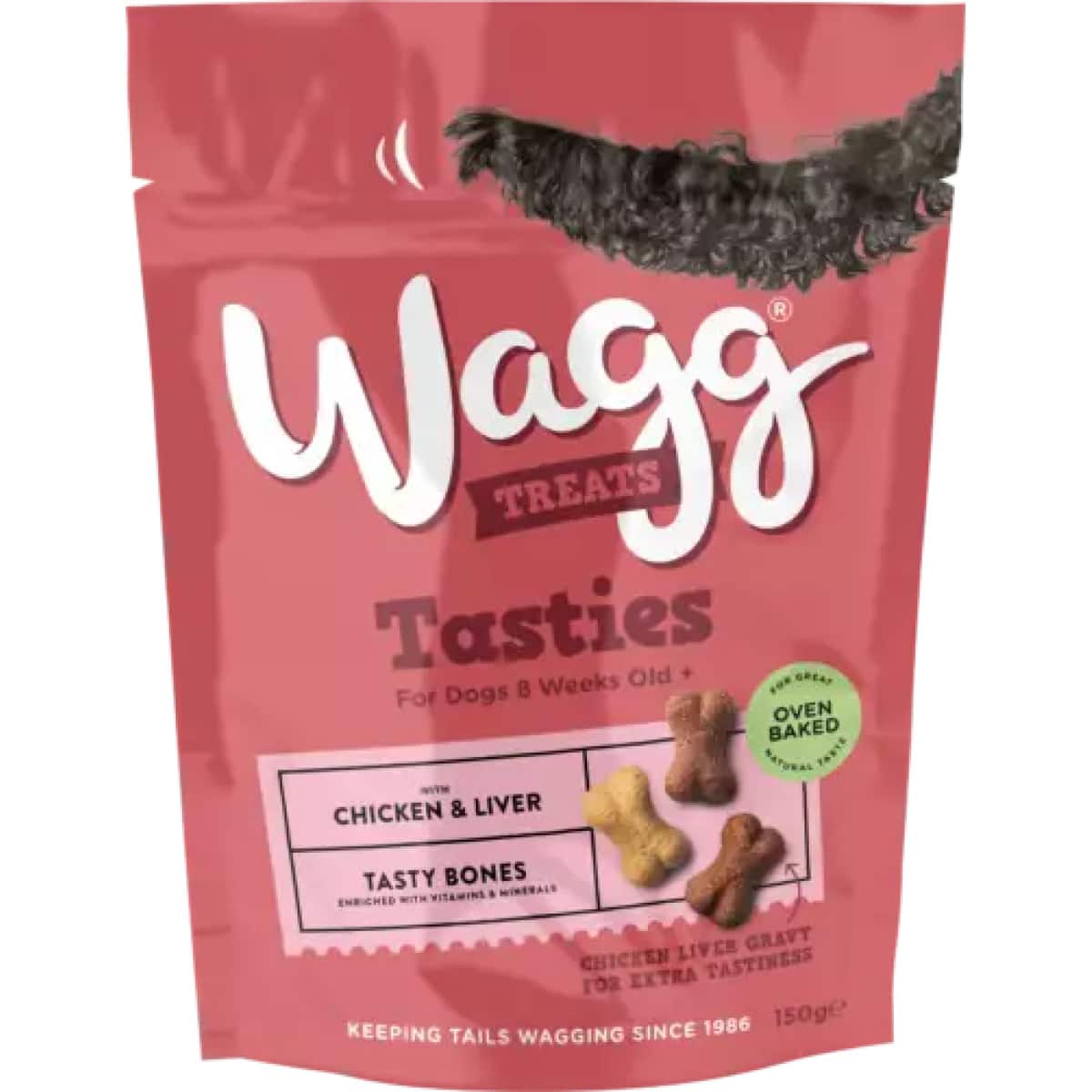 Wagg Dog Treats - Tasty Bones 125g Main Image