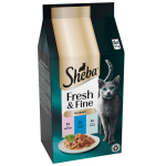 Sheba Fresh & Fine - Salmon, Tuna & Trout in Gravy 6 x 50g